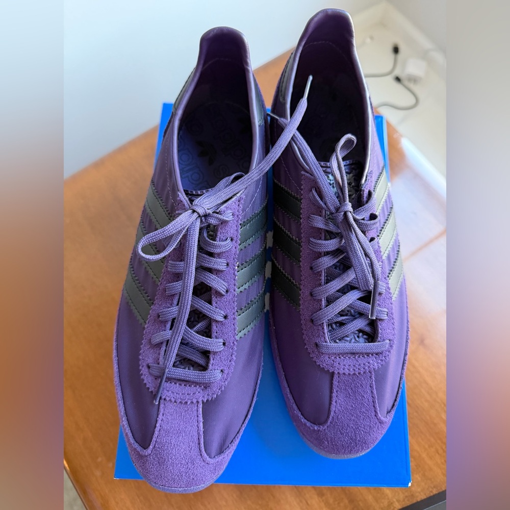 adidas SL 72 OG Women's Sneaker - Plum and Black - Picture 3 of 11